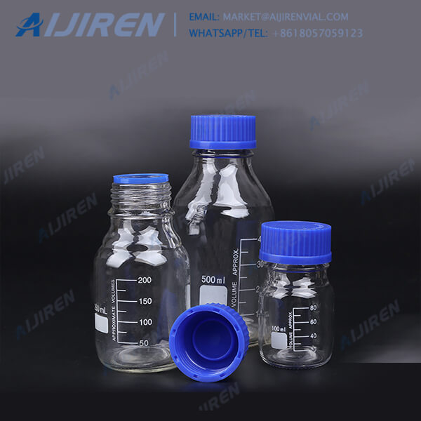 <h3>Certified 45mm screw thread size reagent bottle 1000ml Schott </h3>
